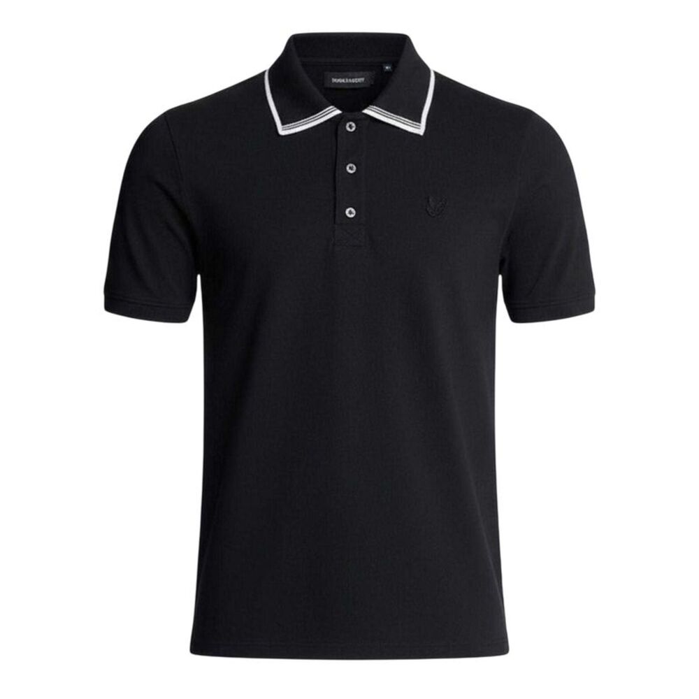 Lyle & Scott Mens Logo Cotton Polo Shirt / Blue